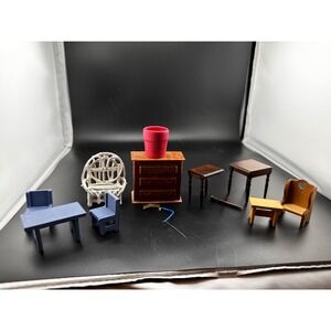 Dollhouse‎ miniature restoration replacement furniture lot